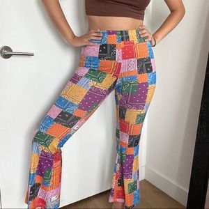 Patchwork pants